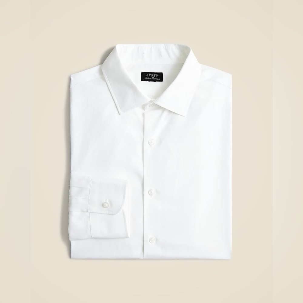 J. Crew Slim Ludlow Premium fine cotton dress shirt